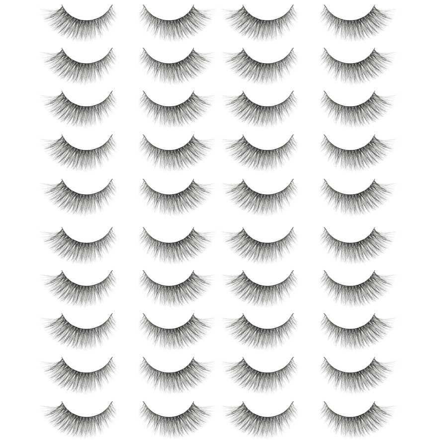 The One & Only 20 Pairs Natural Cat Eye